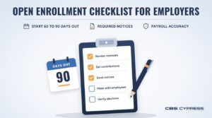 Open Enrollment Checklist for Employers